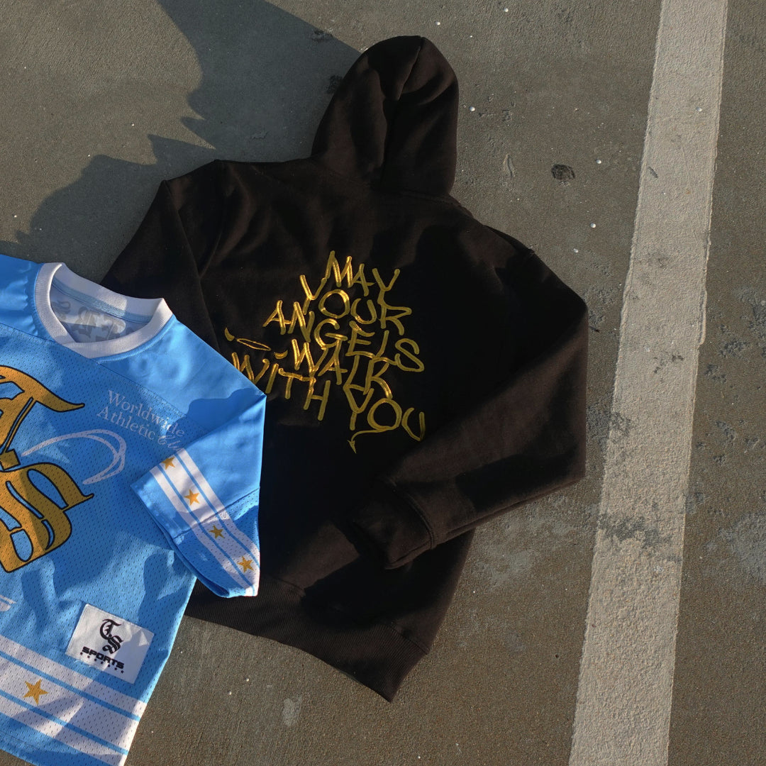 LOGO HOODIE - "May Your Angels Walk With You"