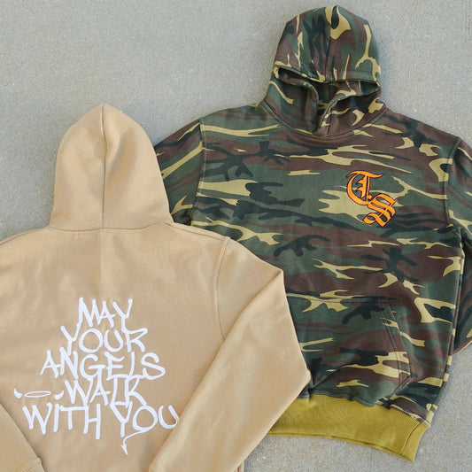 LOGO HOODIE - "May Your Angels Walk With You"